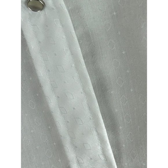 Vintage brush popper shirt snap button Sz 12 western Dan River - Picture 10 of 10